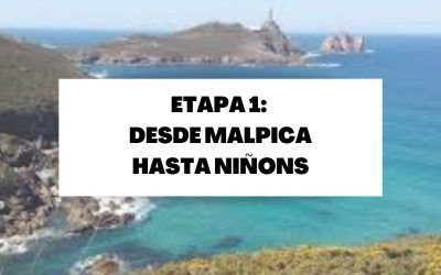 Primera etapa: Desde Malpica hasta Niñons (21,9 KM)